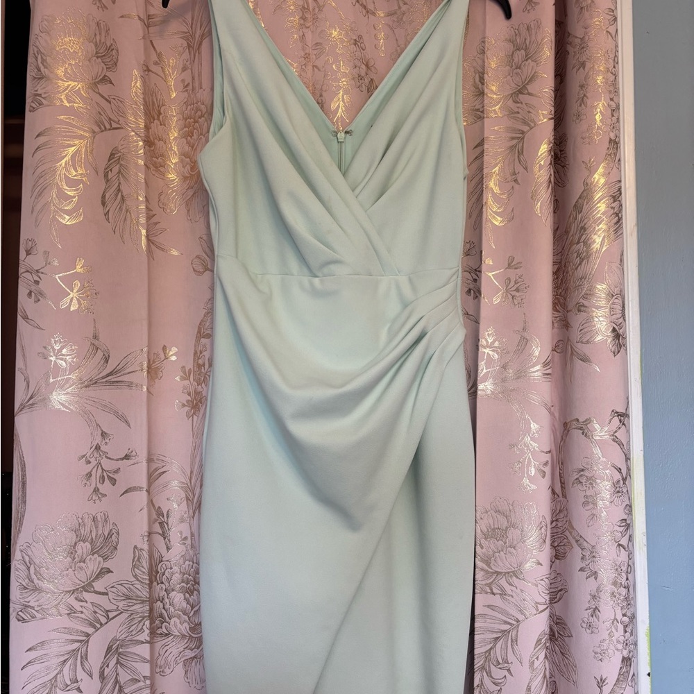Guess by Marciano Light Green Backless Dress